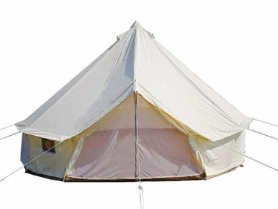 GR 4-Season Cotton Canvas Bell Tents Waterproof Tipi Luxuty Safari Family Party Tent with Stove Jacket on the Wall Festival Tent 11
