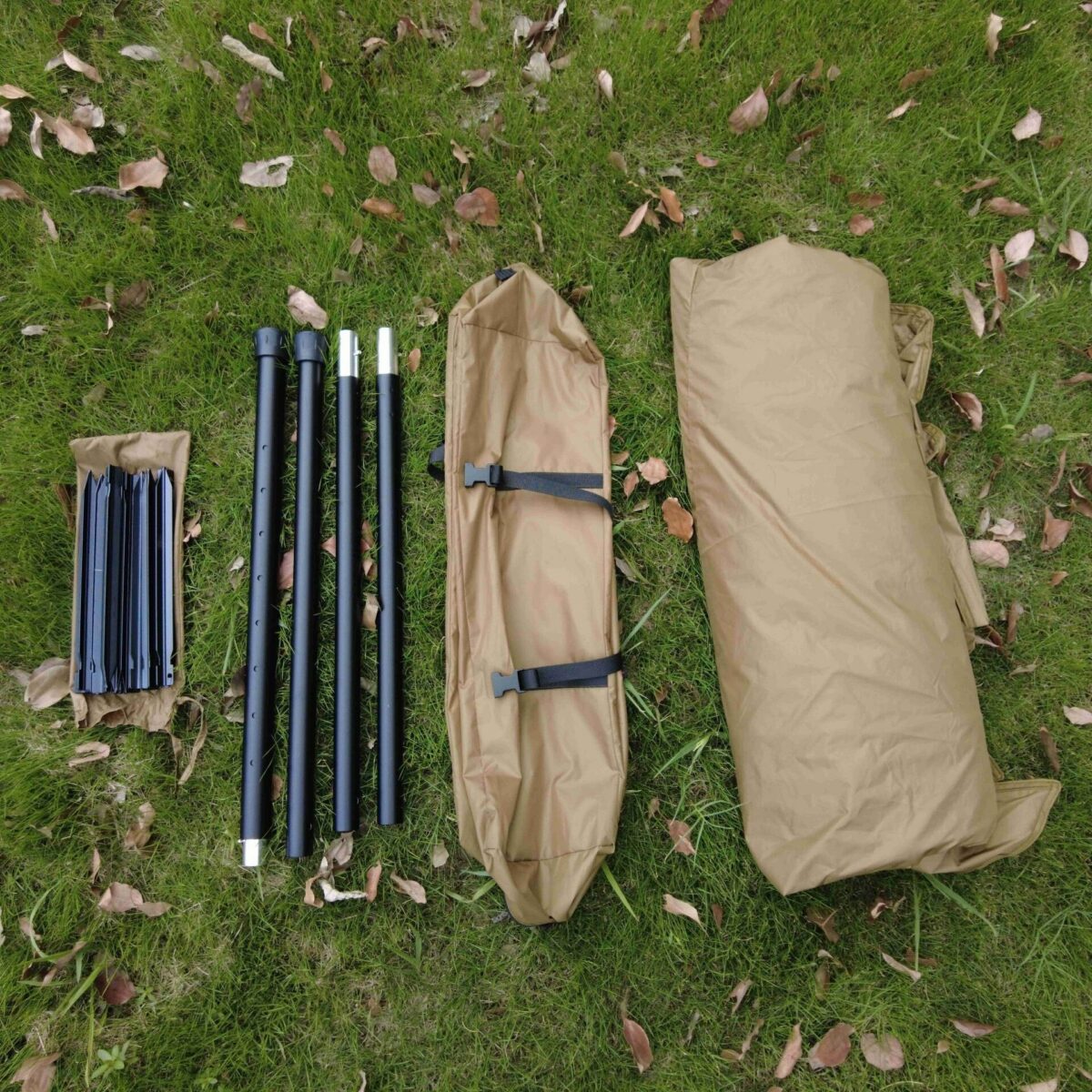 Camping Pyramid Tent With Snow Skirt Ultralight Outdoor Tent With Chimney Hole Winter Heating Cooking Travel Backpacking Tent 3