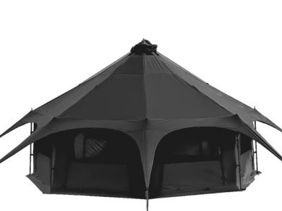 Outdoor Circus Tent Camping Cotton Canvas Rainproof Large Yurt Tent Camping Park Tent 4 Season Outdoor Camping Tent 7