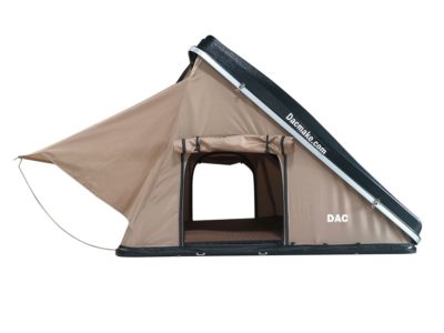 2 Person Hard Shell Car Top Roof Tent (Sand) 1