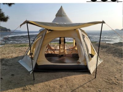 Cobo Luxury Outdoor Cotton Canvas/Polyester Glamping Tent 1
