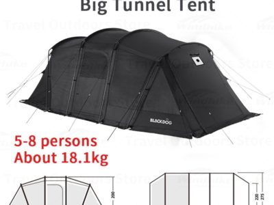 Naturehike 5-8 Persons Luxury Camping Tunnel Tent 1
